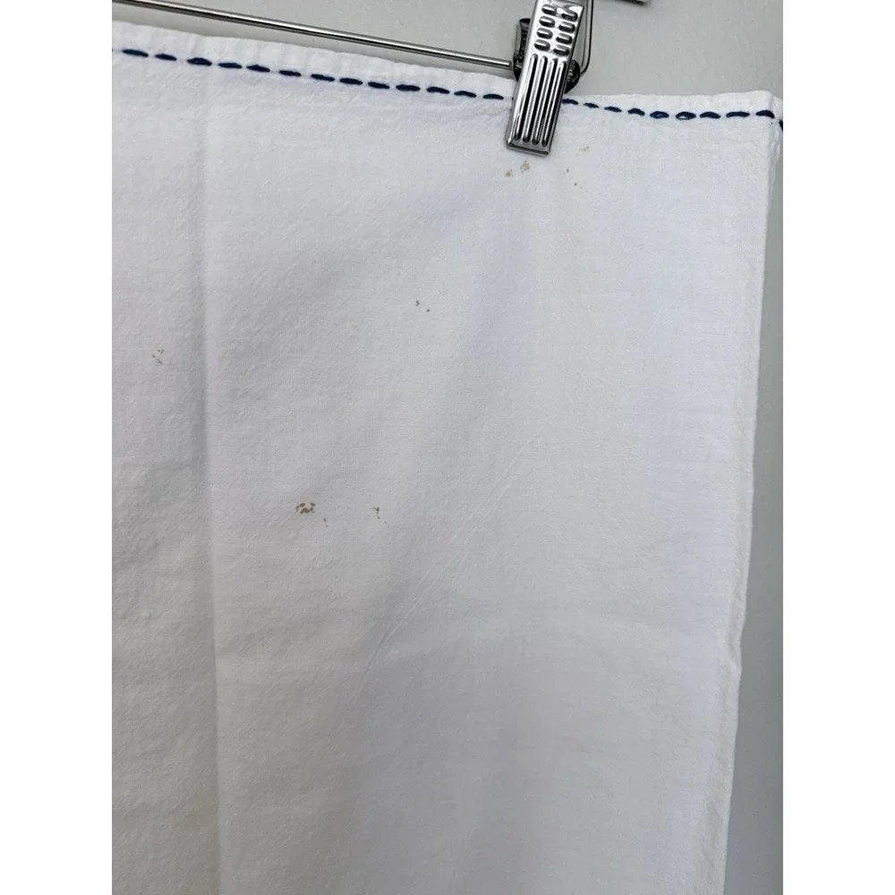 Cottagecore VTG Embroidered Days Of The Week Dish Towel Chores Iron On Tuesday